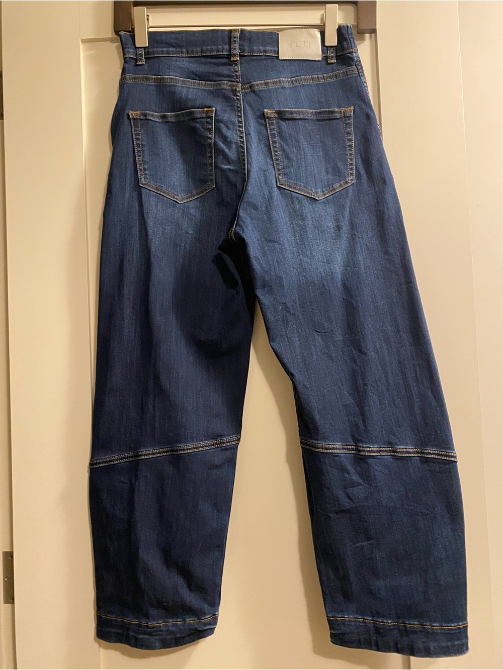 Ruti Ultimate Barrel Leg Stretch Jeans Dark Wash Size 0